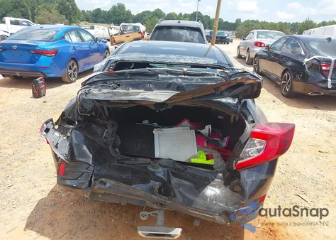 2019 Honda Civic Sport z USA, uszkodzony, nr VIN 2HGFC2F80KH503215